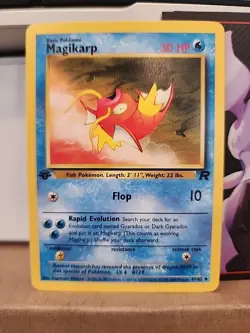 Pokemon TCG Magikarp Team Rocket 1st Edition (47/82) - Image 1