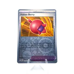 Pokemon SV: Prismatic Evolutions Haban Berry 111/131 Reverse Holo NM Common - Image 1