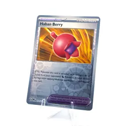 Pokemon SV: Prismatic Evolutions Haban Berry 111/131 Reverse Holo NM Common - Image 2