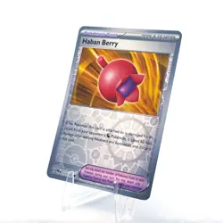 Pokemon SV: Prismatic Evolutions Haban Berry 111/131 Reverse Holo NM Common - Image 3