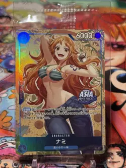 NAMI - One Piece TCG P-112 - SEALED PROMO - Asia Mini Tin Pack Set Vol. 2 JPN - Image 1