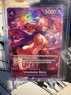 VINSMOKE REIJU One Piece Legacy of the Master Alt Art #OP12-063 SR - Image 1