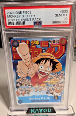 Monkey D. Luffy- 2023 Cs Event Pack- Championship stamp 2023 - P-033 - One Piece - Image 1