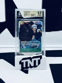 2022 One Piece Romance Dawn Japanese Trafalgar Law SR BGS 9.5 - Image 1