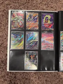Lot Of Random Pokemon Cards, Includes Binder. Random English,Japanese,korean - Image 3