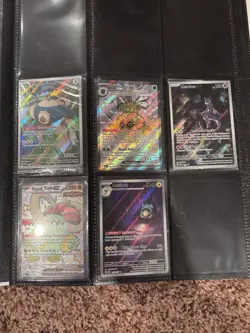 Lot Of Random Pokemon Cards, Includes Binder. Random English,Japanese,korean - Image 4
