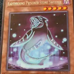 Yu-Gi-Oh! TCG Effect Card Earthbound Prisoner Stone Sweeper PHRE-EN044 - Image 1