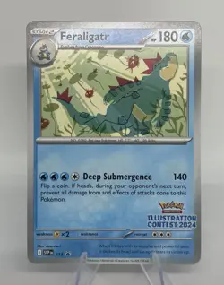 Feraligatr - 213 (Illustration Contest 2024) - SV: Scarlet & Violet Promo Cards - Image 1