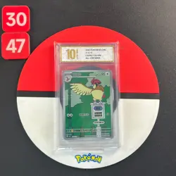 Pidgeotto AR CSV4C-137/129 Pokemon Card Chinese Grade10 - Image 1