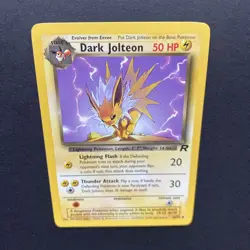 Pokemon TCG Dark Jolteon Team Rocket Uncommon 38/82 Mint Pokemon Card - Image 5