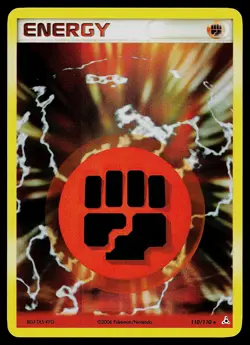 Pokemon Card - Fighting Energy Holon Phantoms 110/110 Holo Rare - Image 1