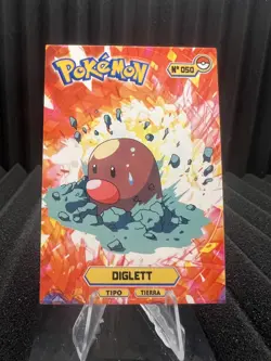 Diglett #50 - Card Tops Pokedex Database 2024 - Pokemon Card NM - Image 1