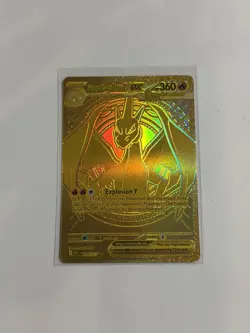 Mega Charizard Y EX No. 294/217 Ascended Heroes Pokemon Card Gold *READ* - Image 1