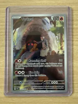 Pokemon TCG Torkoal Card 172/167 Twilight Masquerade Illustration Rare - NM / M - Image 4