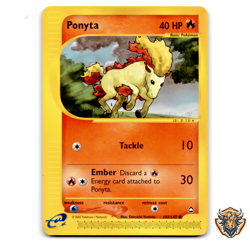 Pokemon Card - Aquapolis 102/147 - PONYTA (common) - NM - Image 1