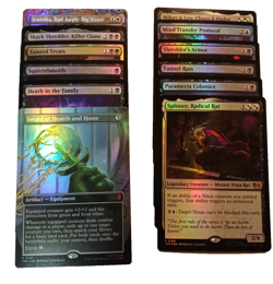 TMNT X12 Foil Card MTG Lot U.S Only. - Image 5