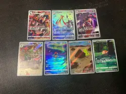 Used 7Lot Pokemon Card Game Pokeka CHR AR Bulk Sale Pokeka Free Shipping - Image 1