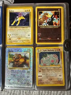 Pokemon Card Binder Lot, Ungraded, Shadowless Charizard Etc (All Cards Pictured) - Image 3