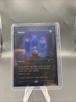 Ponder (2292) Foil Secret Lair Drop Avatar The Last Airbender MTG - Image 1