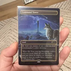 MTG Command Tower (Rainbow Foil) Secret Lair x Avatar The Last Airbender 7063 NM - Image 1