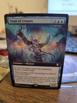 Titan of Littjara (Extended Art) Commander Masters Regular - Image 1