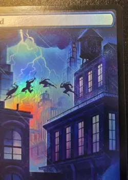 Island Full Art 0192 Foil Land Teenage Mutant Ninja Turtles Magic: The Gathering - Image 3