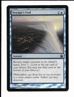 MTG: *VOYAGE'S END (FOIL)* - Theros - Magic the Gathering CCG - Image 1