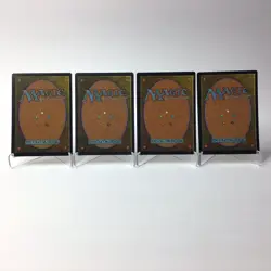 (4) MTG Plague Rats 5th Edition Magic The Gathering Vintage 1997 - Image 2