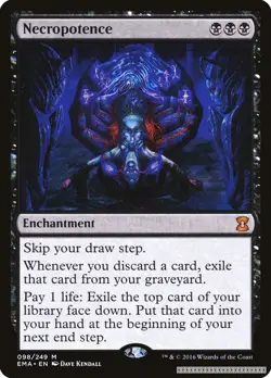 Necropotence [EMA - 98] - NM [Normal] TCG MTG - Image 1