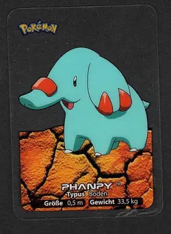 Pokemon - 2006 - Lamincards - Edibas - 076 Phanpy - Deutsch - Image 1