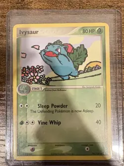 Pokemon Card - Ivysaur Crystal Guardians 34/100 Uncommon Non-Holo - Image 1