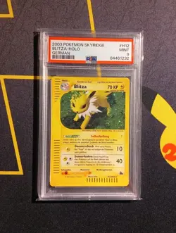 Pokemon Blitza Holo H12 Skyridge German PSA 9 - Image 1
