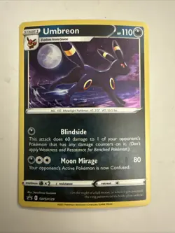 Umbreon SWSH129 Sword & Shield Promo Holo Pokemon Card NM - Image 1