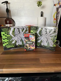 Perfect Order Pokemon Center ETB X 2 + 1 booster bundle - Image 1