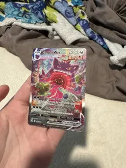*Damaged* Gengar VMAX (Alternate Art Secret) 271/264 Swsh08: Fusion Strike - Image 1