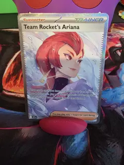 Team Rocket's Ariana SAR 128/098 SV10 The Glory of Team Rocket Pokemon Japanese - Image 1