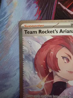 Team Rocket's Ariana SAR 128/098 SV10 The Glory of Team Rocket Pokemon Japanese - Image 2