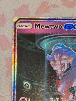 Mewtwo GX 78/73 Pokemon Shining Legends Shiny Holo Secret Rare - Image 3