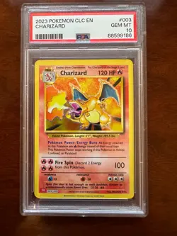 PSA 10--Charizard 003/034 Holo Pokemon 2023 CLC Classic Collection - Image 1