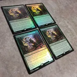 MtG English Foil Keen Eye Administrator Set 4 Pieces - Image 2