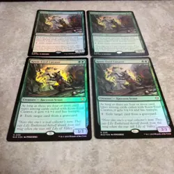 MtG English Foil Keen Eye Administrator Set 4 Pieces - Image 4