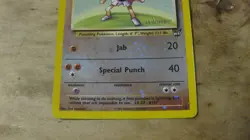 Pokemon TCG Hitmonchan 2/9 Promo Best of Game WINNER STAMPED Holo - Image 3