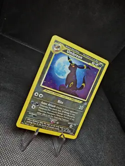 Pokemon TCG Umbreon 13/75 Neo Discovery Holo DMG - Image 4