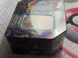 Pokemon TCG Paldea Partners Skeledirge EX Tin 5 Booster Packs Factory Sealed - Image 4