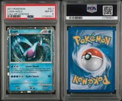 PSA 8 Lugia Holo Swirl 2011 Pokemon Call Of Legends #SL7 - Image 3