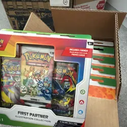 6x Pokemon TCG First Partner Illustration Collection Series 1 New - from Case - Image 1
