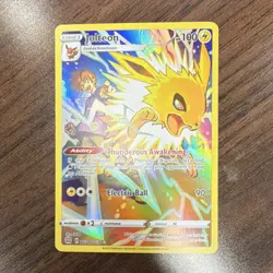 Pokemon Jolteon Ultra Rare Full Art Holo TG04/TG30 Brilliant Stars 100 HP - Image 1