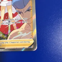 Pokemon Irida Trainer Supporter Full Art Holo Ultra Rare GG63/GG70 Crown Zenith - Image 2