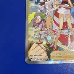 Pokemon Irida Trainer Supporter Full Art Holo Ultra Rare GG63/GG70 Crown Zenith - Image 3
