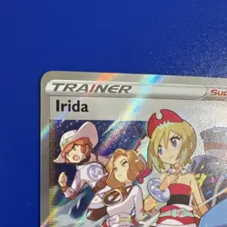 Pokemon Irida Trainer Supporter Full Art Holo Ultra Rare GG63/GG70 Crown Zenith - Image 4